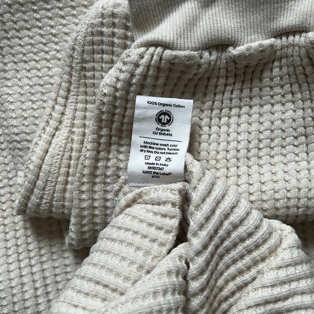 Mate the label organic waffle relaxed jogger - Picture 4 of 4